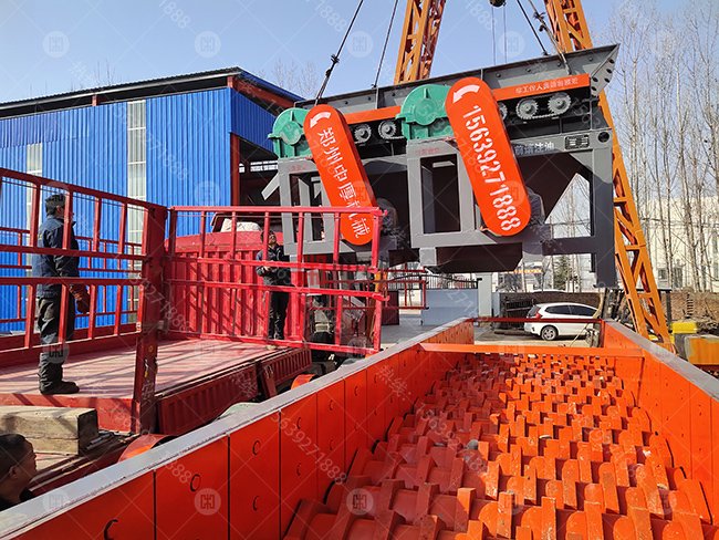 廣西泥石分離機使用現場