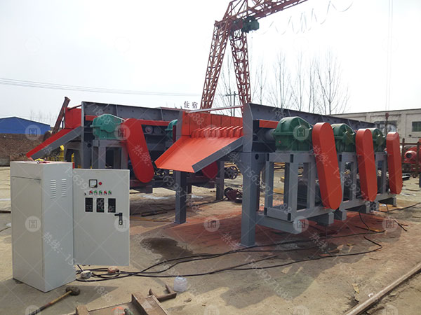 四川南充泥石分離機發(fā)貨